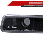 1999-2007 GMC Sierra/Yukon/Yukon XL Bumper Lights (Glossy Black Housing/Smoked Lens)