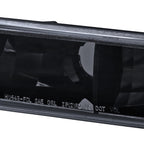 1999-2007 GMC Sierra/Yukon/Yukon XL Bumper Lights (Glossy Black Housing/Smoked Lens)