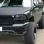 1999-2007 GMC Sierra/Yukon/Yukon XL Bumper Lights (Glossy Black Housing/Smoked Lens)