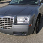 2005-2011 Chrysler 300/PT Cruiser Dodge Magnum/Journey Jeep Wrangler H8 Fog Light (Chrome Housing/Smoked Lens)