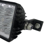 Universal Off Road 6000K Flood Beam 36W 12-LED Fog Light - 4PC (Black Aluminum Housing/Glass Lens)