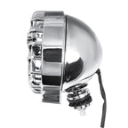 Universal Off Road 6" H3 Chrome Round Fog Lights w/ Mesh Guard - 2PC