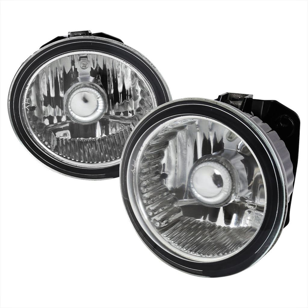 2002-2006 Nissan Altima/Murano Infiniti FX35/FX45 9006 HB4 12V/55W Fog Lights Kit (Chrome Housing/Clear Lens)