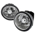 2002-2006 Nissan Altima/Murano Infiniti FX35/FX45 9006 HB4 12V/55W Fog Lights Kit (Chrome Housing/Clear Lens)