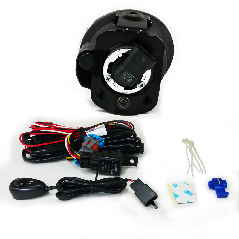 2002-2006 Nissan Altima/Murano Infiniti FX35/FX45 9006 HB4 Fog Lights Kit (Chrome Housing/Smoked Lens)