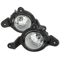 2018-2019 Toyota C-HR 12V/55W H11 Fog Lights Kit (Chrome Housing/Clear Lens)
