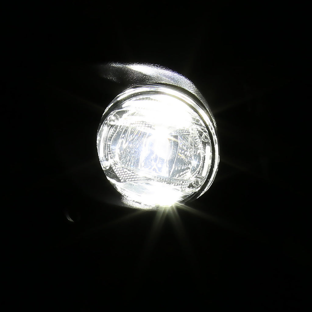 2020-2021 Toyota C-HR LED Fog Light Kit (Chrome Housing/Clear Lens)