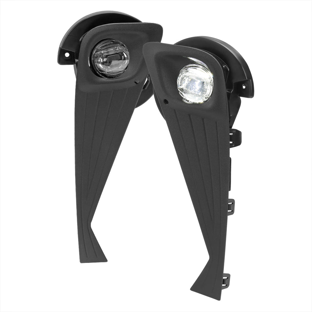 2020-2021 Toyota C-HR LED Fog Light Kit (Chrome Housing/Clear Lens)