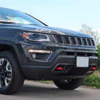 2017-2020 Jeep Compass H8 Fog Lights Kit (Chrome Housing/Clear Lens)