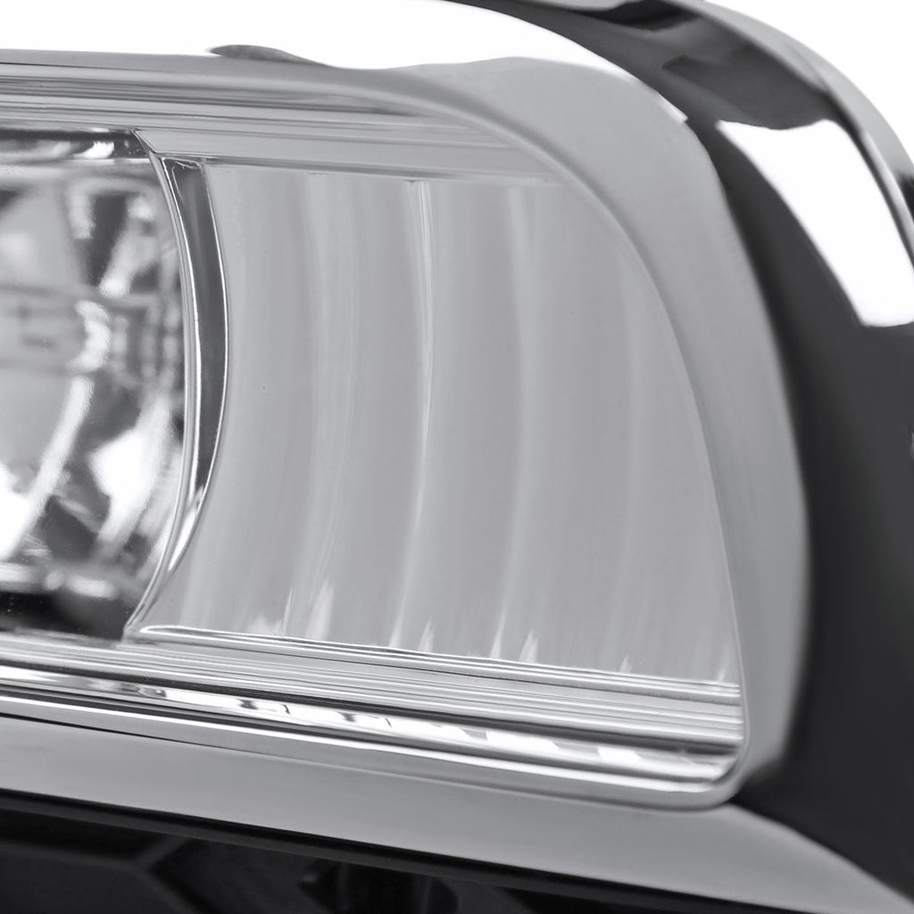 2015-2016 Honda CR-V H8 Fog Lights w/ Switch & Wiring Harness (Chrome Housin/Clear Lens)