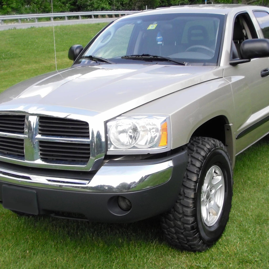 2005-2009 Dodge Dakota Jeep Grand Cherokee H8 Fog Lights Kit (Chrome Housing/Smoked Lens)