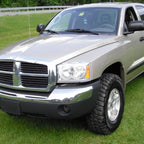 2005-2009 Dodge Dakota Jeep Grand Cherokee H8 Fog Lights Kit (Chrome Housing/Smoked Lens)