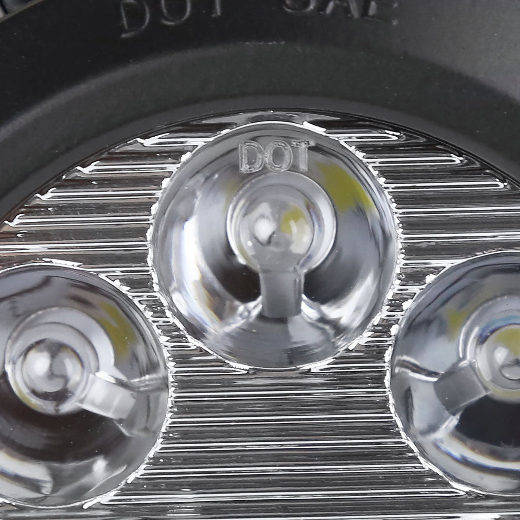 2007-2014 Chevrolet Tahoe/Suburban/ GMC Yukon/Yukon XL LED Fog Lights (Chrome Housing/Clear Lens)