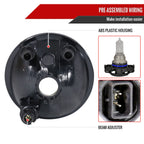 2007-2014 GMC Yukon/Yukon XL Chevrolet Suburban/Tahoe H16 Fog Lights Kit (Chrome Housing/Smoked Lens)