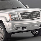 2002-2006 Cadillac Escalade 12V/27W 880 Factory Style Fog Lights (Chrome Housing/Clear Lens)