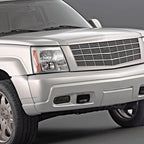 2002-2006 Cadillac Escalade 12V/27W 880 Factory Style Fog Lights (Chrome Housing/Smoked Lens)