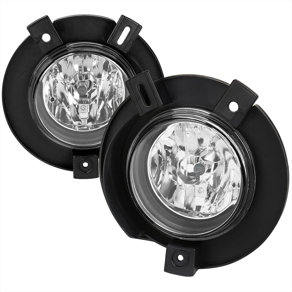 2002-2005 Ford Explorer H10 Fog Lights (Chrome Housing/Clear Lens)