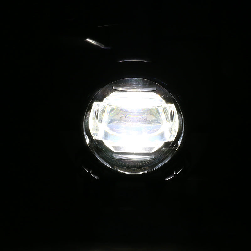 2011-2015 Ford Explorer 6500K SMD LED Projector Fog Lights Kit (Chrome Housing/Clear Lens)