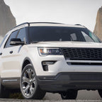 2018-2019 Ford Explorer LED Fog Lights Kit (Chrome Housing/Clear Lens)