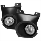 2011-2014 Ford F-150 Fog Light Bezels (Chrome Housing/Clear Lens)