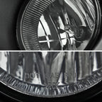 2011-2014 Ford F-150 Fog Light Bezels (Chrome Housing/Smoked Lens)