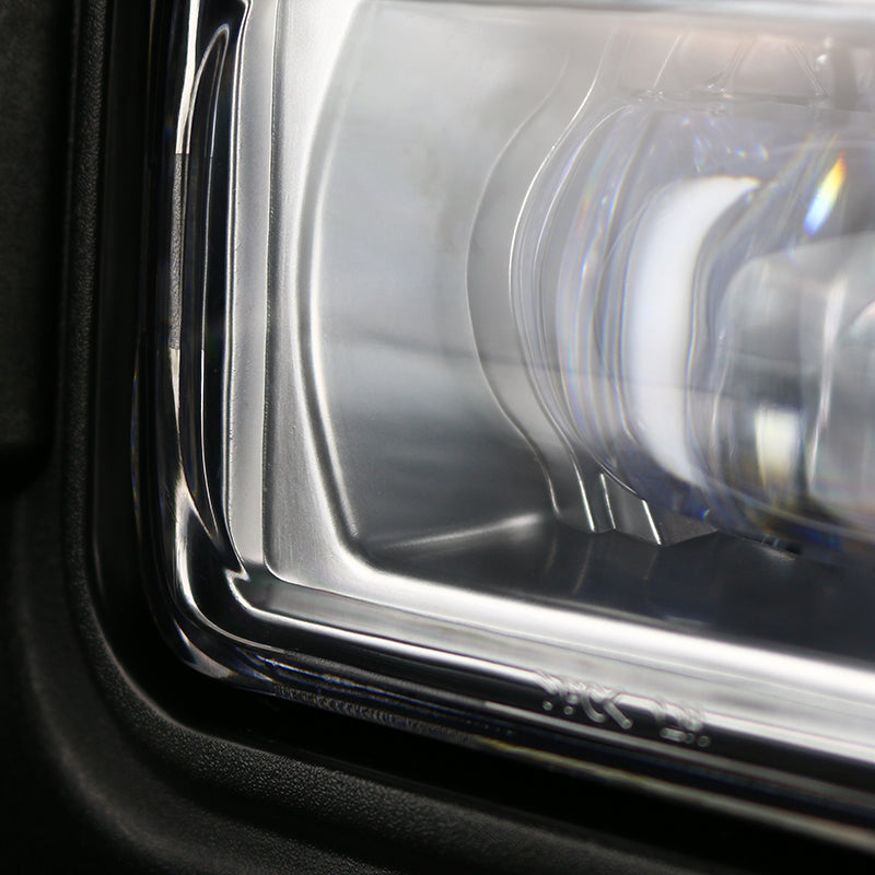 2015-2017 Ford F-150 6500K SMD LED Fog Lights (Chrome Housing/Clear Lens)
