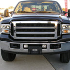 2005-2007 Ford F-250/F-350/Excursion H10 Fog Lights (Chrome Housing/Clear Lens)