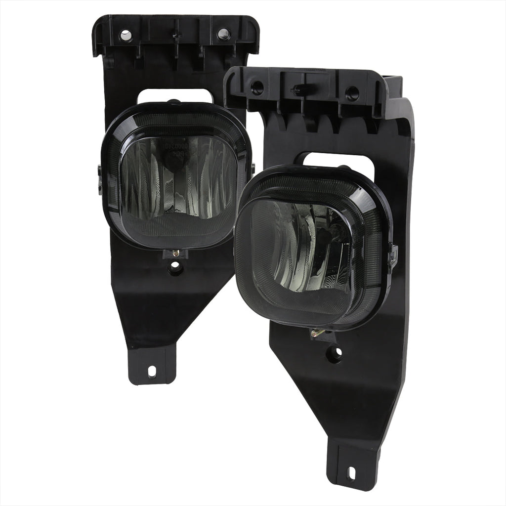 2005-2007 Ford F-250/F-350/Excursion H10 Fog Lights (Chrome Housing/Smoked Lens)