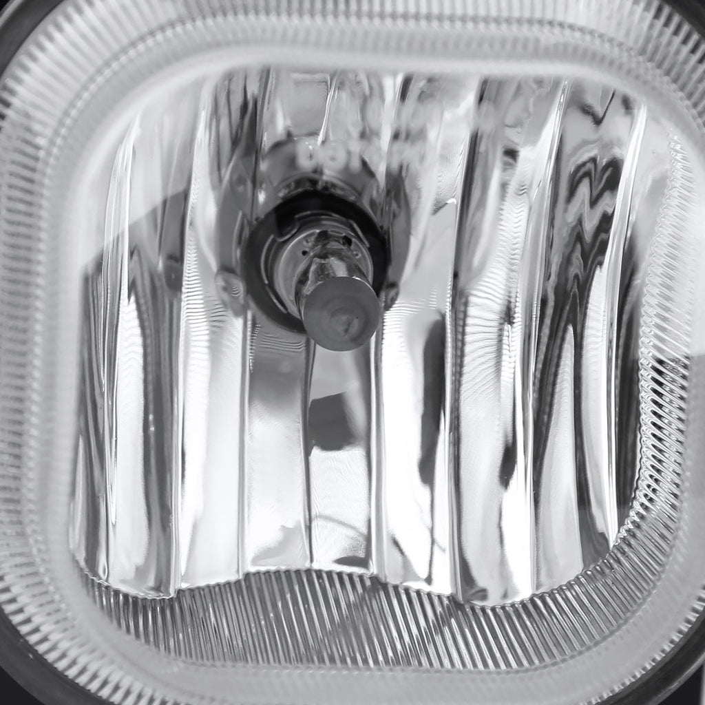 2008-2010 Ford F-250/F-350/F-450/F-550 Super Duty H10 Fog Lights (Chrome Housing/Clear Lens)