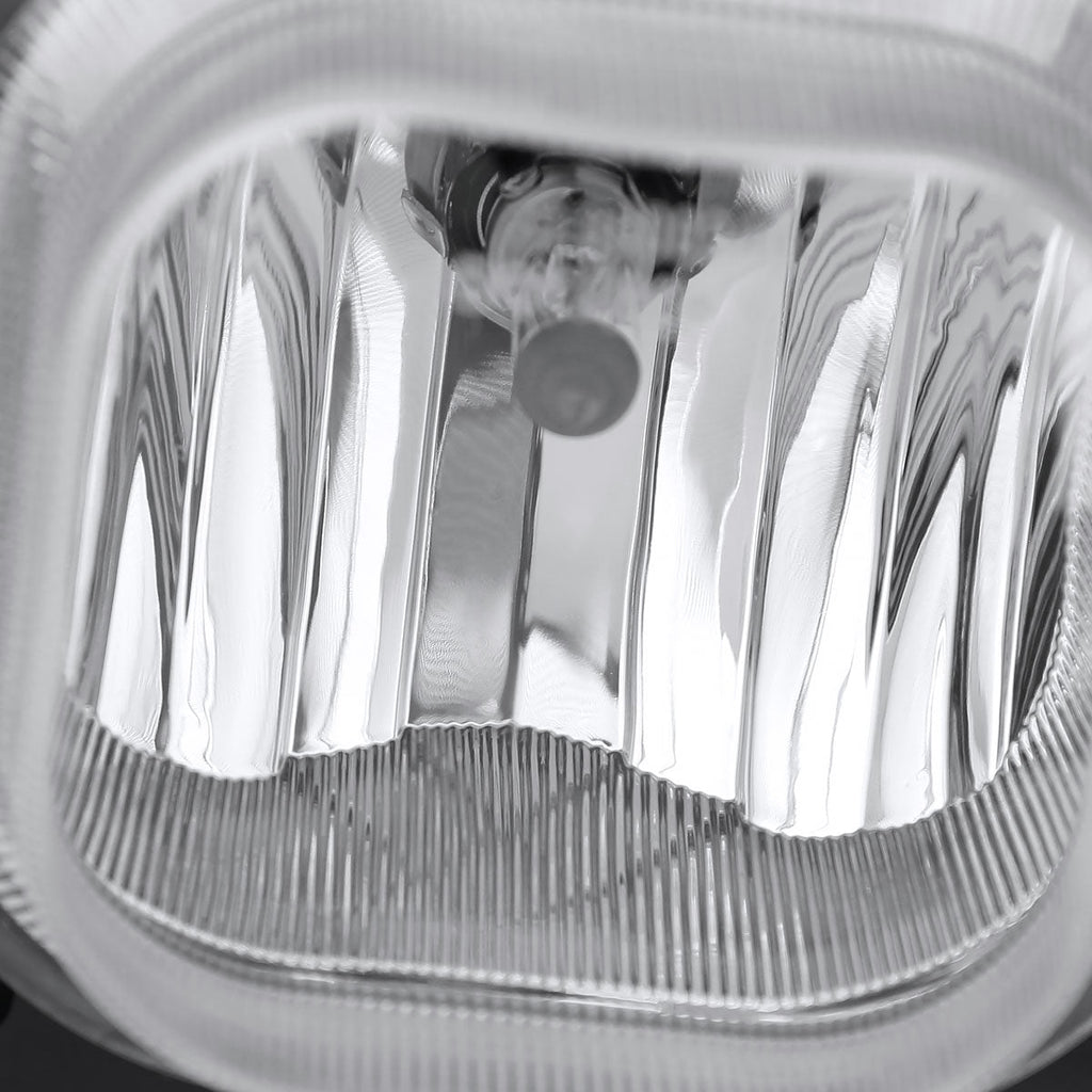 2008-2010 Ford F-250/F-350/F-450/F-550 Super Duty H10 Fog Lights (Chrome Housing/Clear Lens)