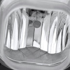 2008-2010 Ford F-250/F-350/F-450/F-550 Super Duty H10 Fog Lights (Chrome Housing/Clear Lens)