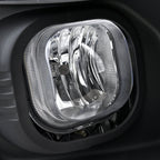 2011-2016 Ford F-250/F-350/F-450/F-550 12V/42W H10 Fog Lights Kit (Chrome Housing/Clear Lens)