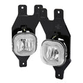 1999-2004 Ford F-250/F-350/Excursion H10 Fog Lights (Chrome Housing/Clear Lens)