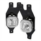 1999-2004 Ford F-250/F-350/Excursion H10 Fog Lights (Chrome Housing/Clear Lens)