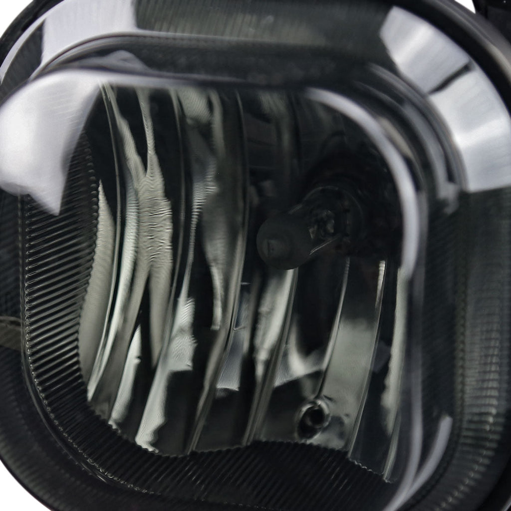 1999-2004 Ford F-250/F-350/Excursion H10 Fog Lights w/ Switch & Wiring Harness (Chrome Housing/Smoked Lens)