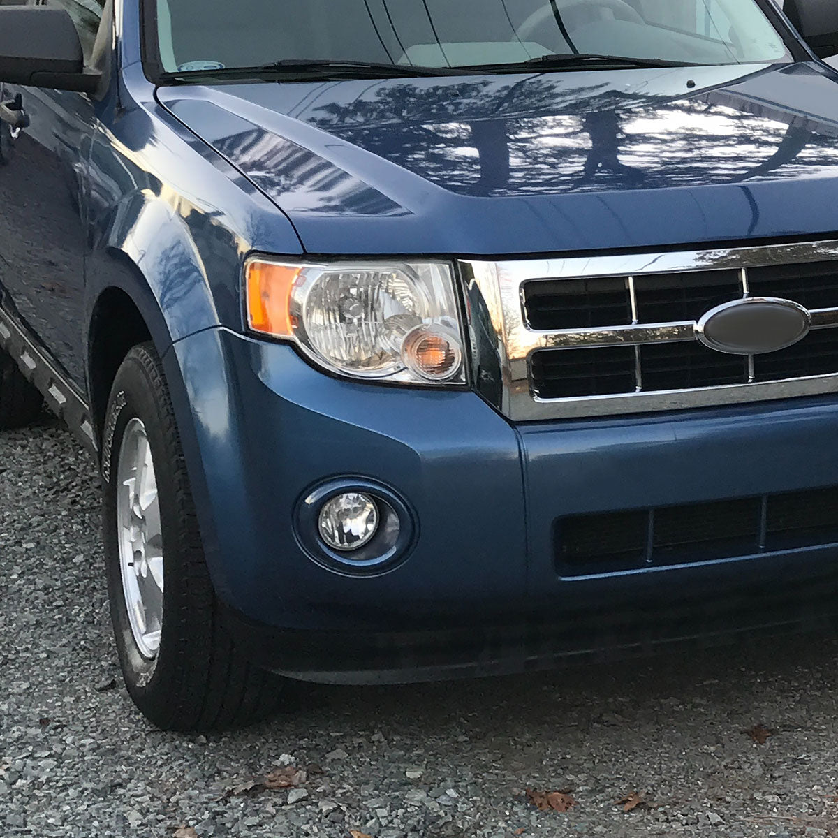 2005-2007 Ford Escape/ 2000-2004 Focus SVT H10 Fog Lights Kit (Chrome Housing/Clear Lens)