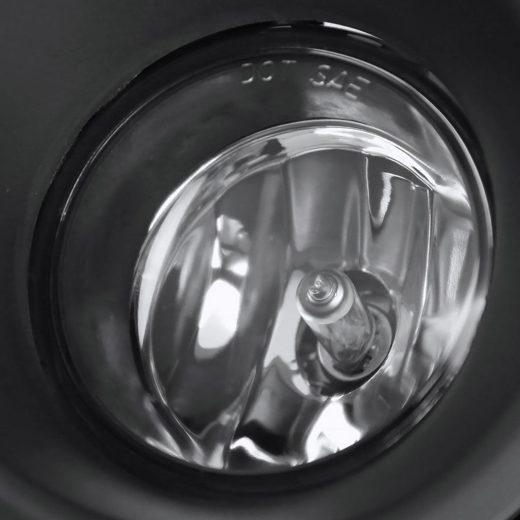 2005-2019 Nissan Frontier H11 Fog Lights Kit w/ Switch & Wiring Harness (Chrome Housing/Clear Lens)