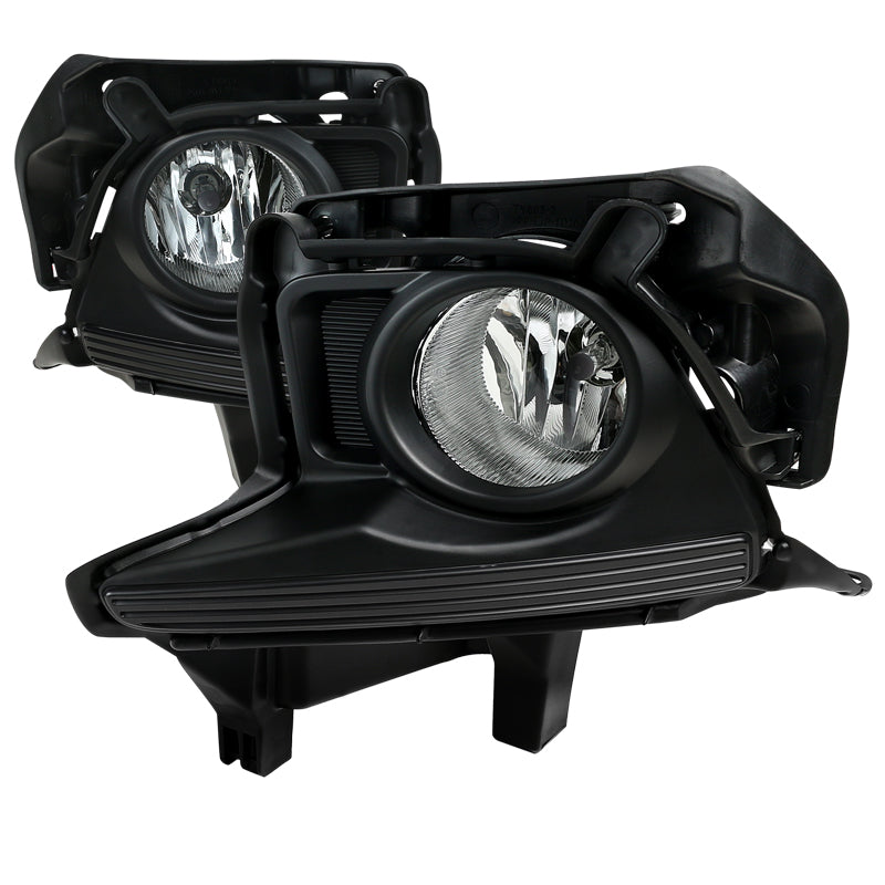 2015-2016 Toyota Highlander H16 Fog Lights Kit (Chrome Housing/Clear Lens)