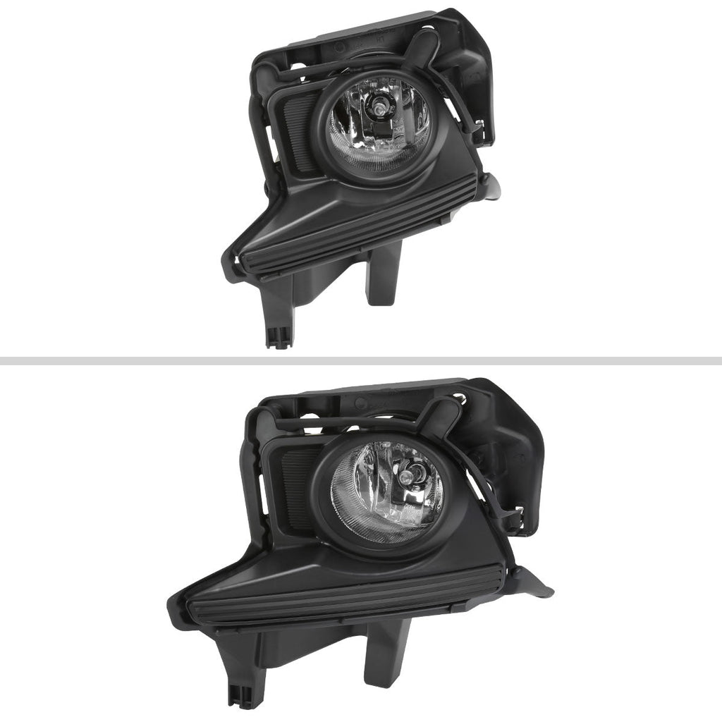 2014-2016 Toyota Highlander H16 Fog Lights Kit (Chrome Housing/Clear Lens)