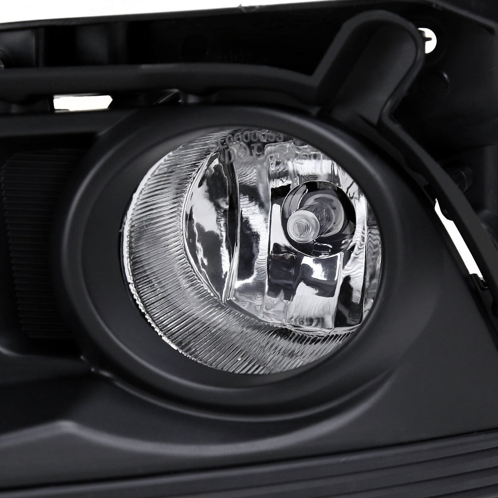 2014-2016 Toyota Highlander H16 Fog Lights Kit (Chrome Housing/Clear Lens)