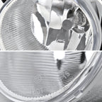 2020-2021 Toyota Highlander Fog Bumper Lights (Chrome Housing/Clear Lens)
