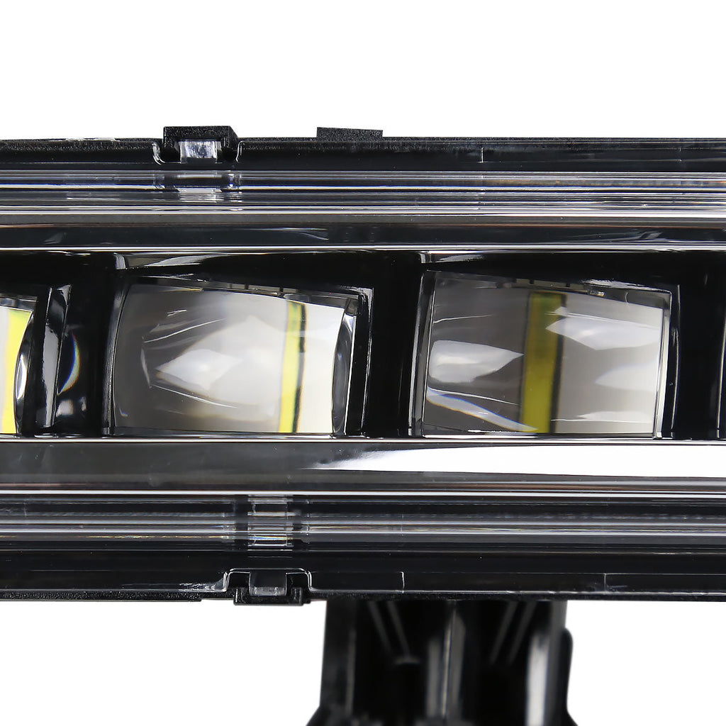 2019-2020 Honda HR-V LED Projector Fog Lights Kit (Chrome Housing/Clear Lens)