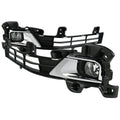2016-2018 Toyota Land Cruiser H16 Fog Lights Kit (Chrome Housing/Clear Lens)