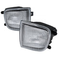 1999-2004 Nissan Pathfinder 2400K H3 Fog Lights Kit (Chrome Housing/Clear Lens)