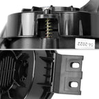 2002-2008 Dodge RAM 1500/2003-2009 RAM 2500/3500/2004-2006 Durango LED Fog Lights Kit (Glossy Black Housing/Clear Lens)