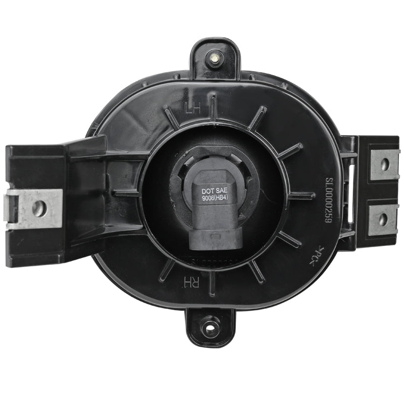 2002-2008 Dodge RAM 1500/2003-2009 RAM 2500/3500 Factory Style Fog Lights (Chrome Housing/Clear Lens)