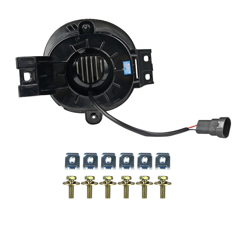 2002-2009 Dodge RAM LED Projector Fog Lights (Chrome Housing/Clear Lens)
