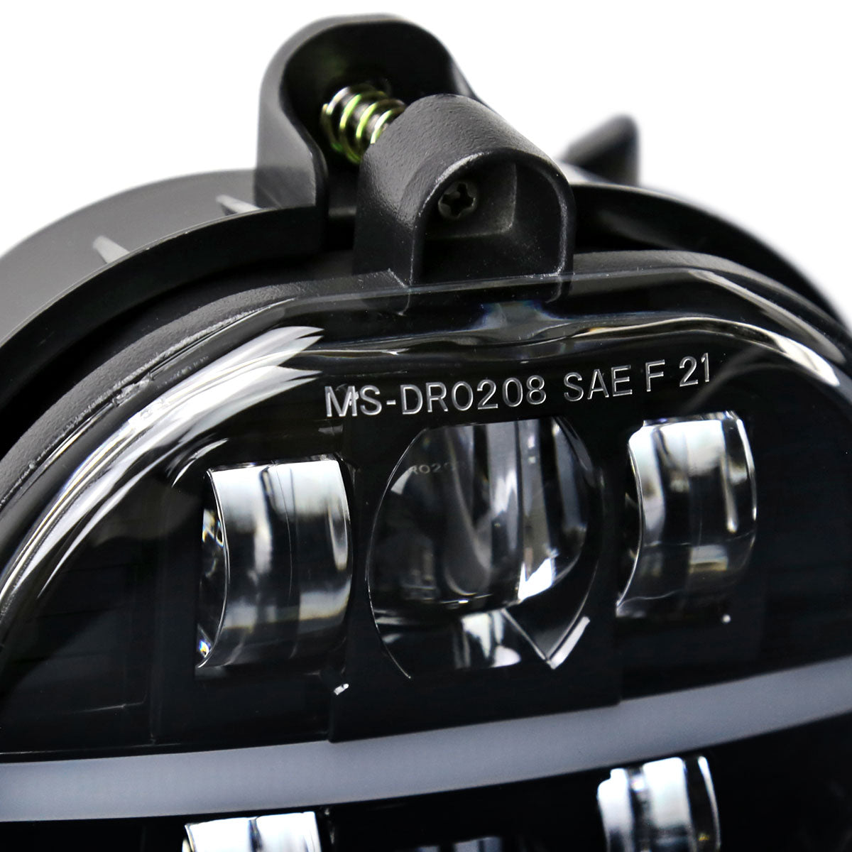 2002-2008 Dodge RAM 1500/2003-2009 RAM 2500/3500/2004-2006 Durango LED Fog Lights Kit (Glossy Black Housing/Clear Lens)