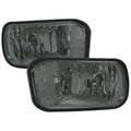 2009-2012 Dodge RAM 1500 / 2010-2018 RAM 2500 3500 H10 Fog Lights (Chrome Housing/Smoked Lens)