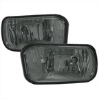 2009-2012 Dodge RAM 1500 / 2010-2018 RAM 2500 3500 H10 Fog Lights (Chrome Housing/Smoked Lens)